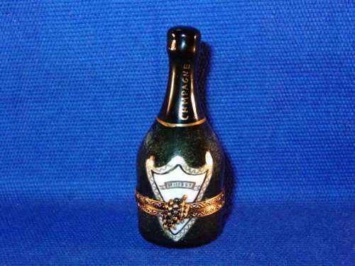 GREEN CHAMPAGNE BOTTLE